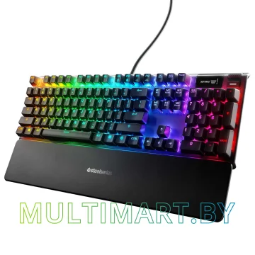 Клавиатура SteelSeries Apex 7 Linear Red картинка 3